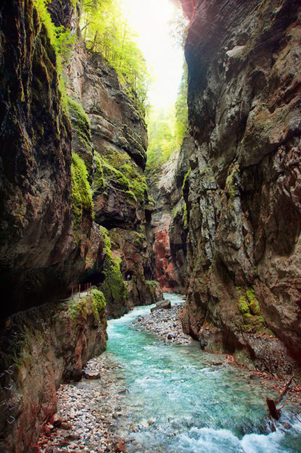 Partnachklamm gorge